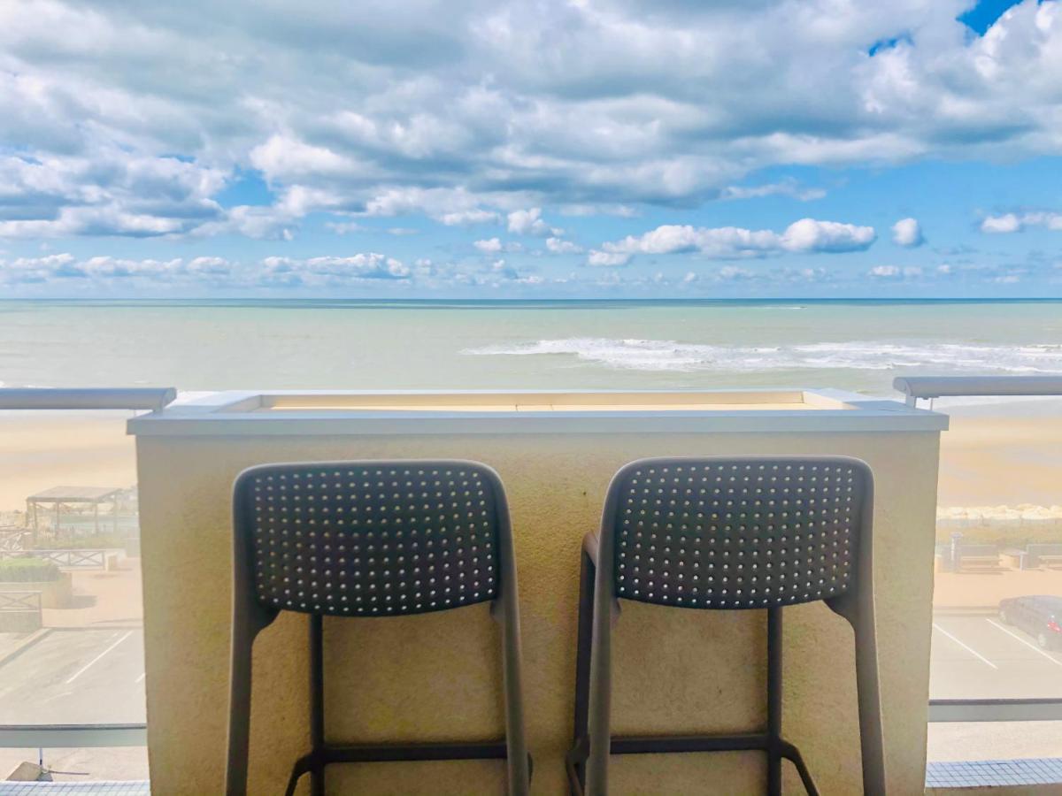 1ère ligne, Dernier étage, Vue à 180° sur l'océan, Lacanau, Plage centrale Esterno foto